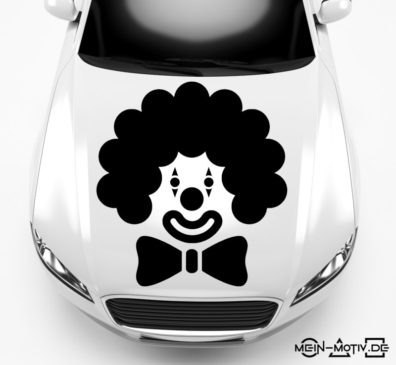 Preview: Aufkleber 46373 Clown-Karneval